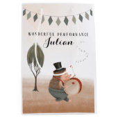 素晴らしいパフォーマンスヘッジホッグ抱き枕 ミディアムペーパーバッグ (正面)