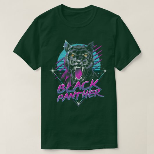 素晴らしいパンサー Tシャツ (デザイン正面)