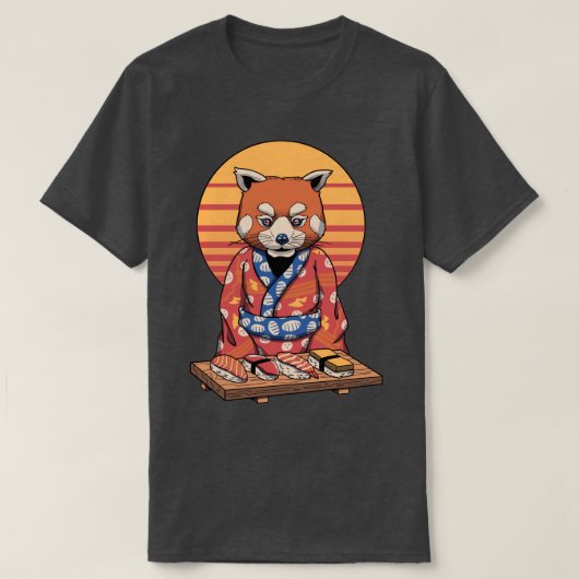 素晴らしいパンダ Tシャツ (デザイン正面)