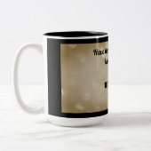 素晴らしいパーソナライズされた90番目の誕生日マグ ツートーンマグカップ (左)