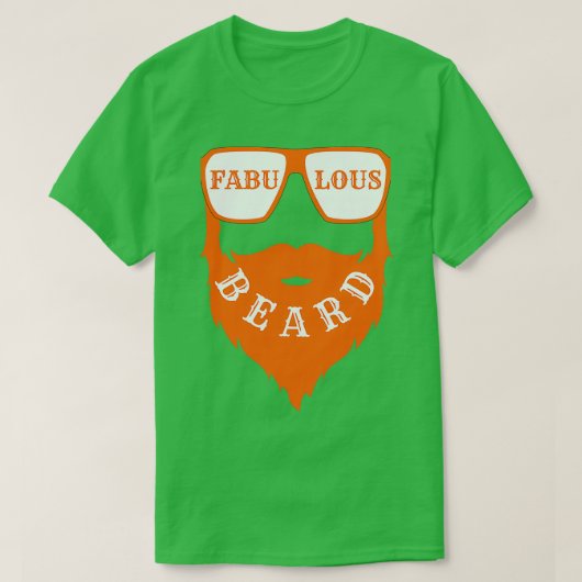 素晴らしいヒゲ50 Tシャツ (デザイン正面)
