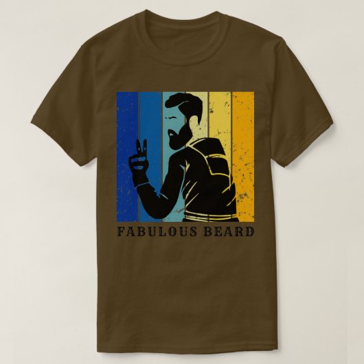 素晴らしいヒゲ7 Tシャツ (デザイン正面)