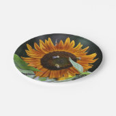 素晴らしいヒマワリの紙皿 ペーパープレート (アングル)