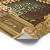 素晴らしいヒョウの女性の態度 ポスター (角)