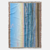 素晴らしいビーチの日 スローブランケット (正面縦)