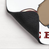 素晴らしいビーバー マウスパッド (コーナー)