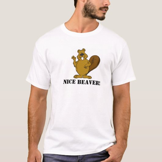 素晴らしいビーバー Tシャツ (正面)