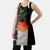 素晴らしいピアノのアートワーク エプロン (インサイチュ)