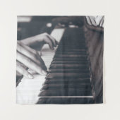 素晴らしいピアノデザイン タペストリー (正面)