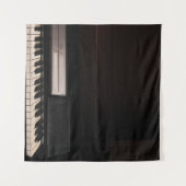 素晴らしいピアノデザイン タペストリー (正面(横))