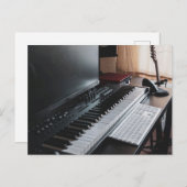 素晴らしいピアノ ポストカード (正面/裏面)