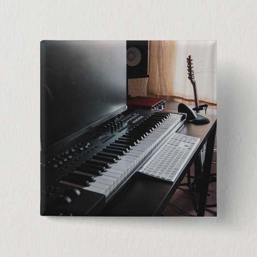 素晴らしいピアノ 缶バッジ (正面)