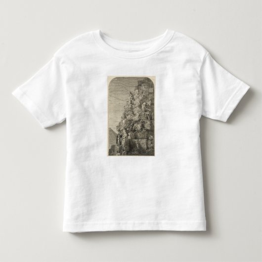 素晴らしいピラミッドの上昇 トドラーTシャツ (正面)