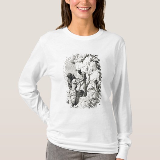 素晴らしいピラミッドの上昇、19世紀 Tシャツ (正面)