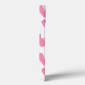 素晴らしいピンクのハートと愛の引用文 Case-Mate iPhoneケース (裏面 / 右)