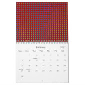 素晴らしいピースマークのカレンダー2012年 カレンダー (2月 2027)