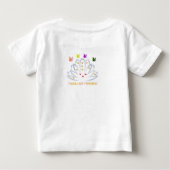 素晴らしいファッション ベビーTシャツ (裏面)
