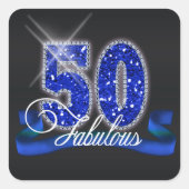 素晴らしいフィフティスパークルID191 スクエアシール (正面)