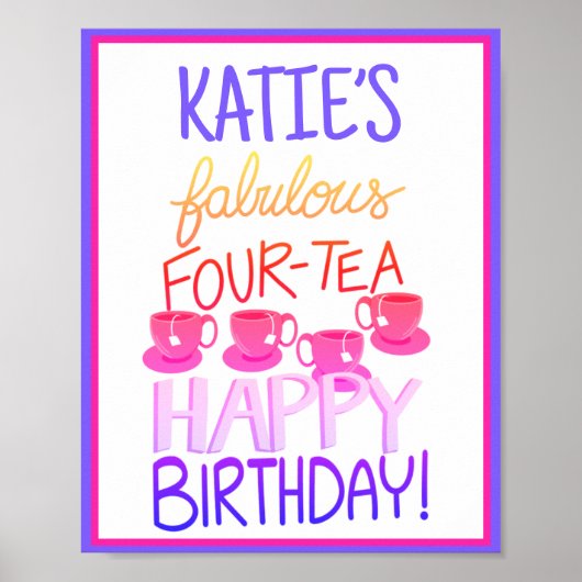 素晴らしいフォーティティー40の誕生日ポスター ポスター (正面)