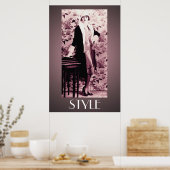 素晴らしいフラッパー36 x 24ポスター ポスター (キッチン)