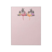 素晴らしいフラミンゴスのノートパッド ノートパッド (回転)