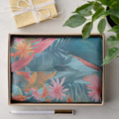 素晴らしいフラミンゴデコペティッシュペーパー 薄葉紙 (ギフト)