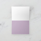 素晴らしいフラミンゴ カード (内部)