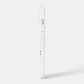 素晴らしいフラミンゴ iPhone 15ケース (左側面)