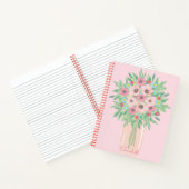 素晴らしいフローラメイソンの瓶 ノートブック (内部)