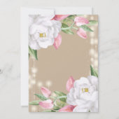 素晴らしいフローラ30th誕生日パーティー 招待状 (裏面)