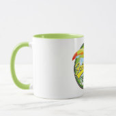 素晴らしいブラジルのロゴを探索 マグカップ (左)