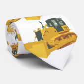 素晴らしいブルドーザー ネクタイ (ロール)