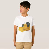 素晴らしいブルドーザー Tシャツ (正面フル)