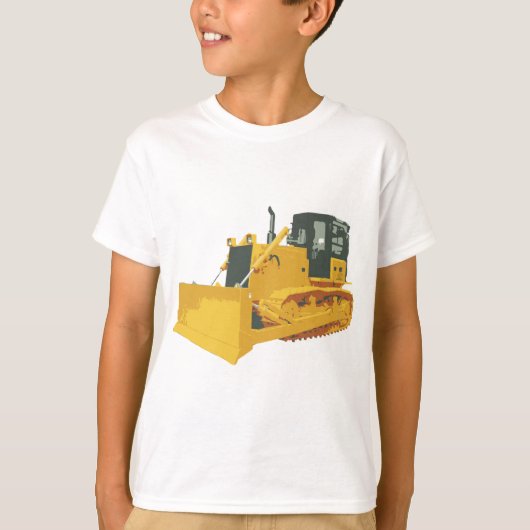 素晴らしいブルドーザー Tシャツ (正面)