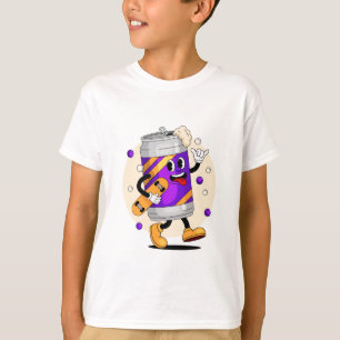 素晴らしいブル鮮やかスケーター – Tシャツデザイン子供へ! Tシャツ