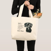 素晴らしいプレゼント ラージトートバッグ (正面(商品))