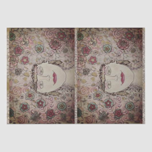 素晴らしいヘアドレス 薄葉紙 (正面)