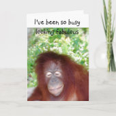 素晴らしいベルト付き誕生日 カード (正面)