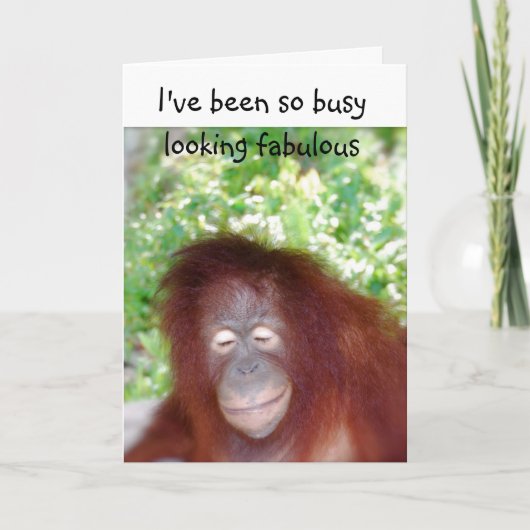 素晴らしいベルト付き誕生日 カード (正面)