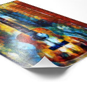 素晴らしいベースギター フォトプリント            (角)