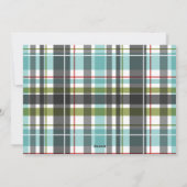 素晴らしいペンギンのクリスマス写真 シーズンカード (裏面)