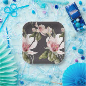 素晴らしいホオノキの花と鳥 ペーパープレート (パーティー)