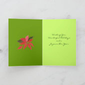 素晴らしいホリデーズカード シーズンカード (内部)