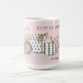 素晴らしいホリデータイムクリスマス コーヒーマグカップ (中央)