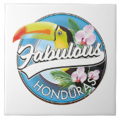 素晴らしいホンジュラスのロゴを探る タイル (正面)