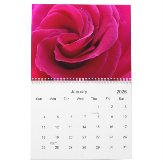 素晴らしいボスはカスタムな偉大さのカレンダーをインスパイア カレンダー (1月 2026)