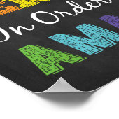 素晴らしいポスターを作るのに完璧である必要はない ポスター (角)