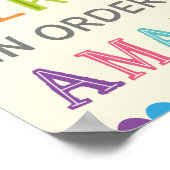 素晴らしいポスターを作るのに完璧である必要はない ポスター (角)