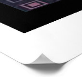 素晴らしいポスター、孔雀ポスター。 ポスター (角)