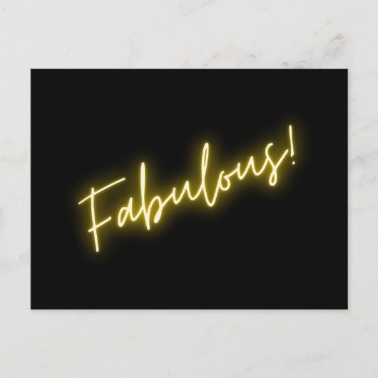 素晴らしいポストカード ポストカード (正面)